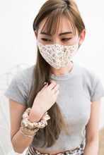 Load image into Gallery viewer, 100% Handmade Reversible Mask - Floral/Pink

