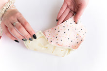 Load image into Gallery viewer, Handmade Reversible Mask - Triangle/Shooting Star
