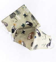 Load image into Gallery viewer, Handmade Mask - Forest Animals

