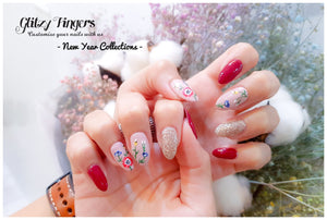 Floral Collection Custom Stick-Ons
